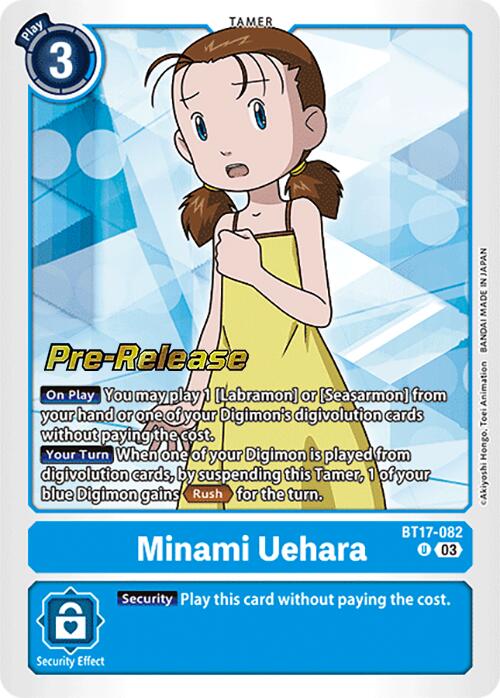 Minami Uehara [BT17-082] [Secret Crisis Pre-Release Cards] | Shuffle n Cut Hobbies & Games