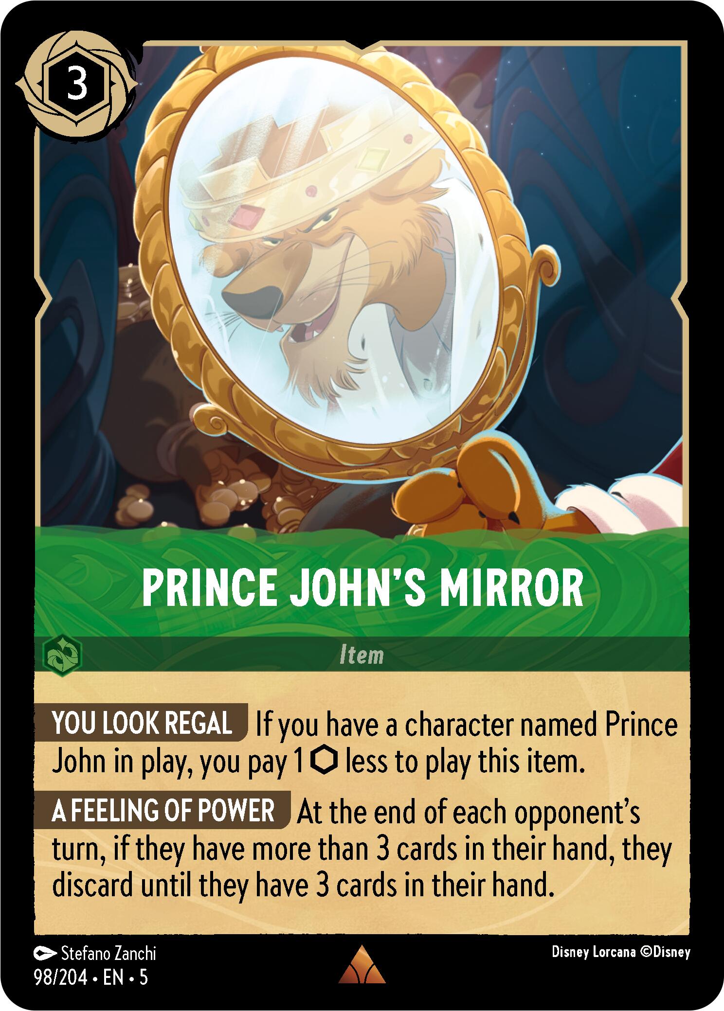 Prince John's Mirror (98/204) [Shimmering Skies] | Shuffle n Cut Hobbies & Games