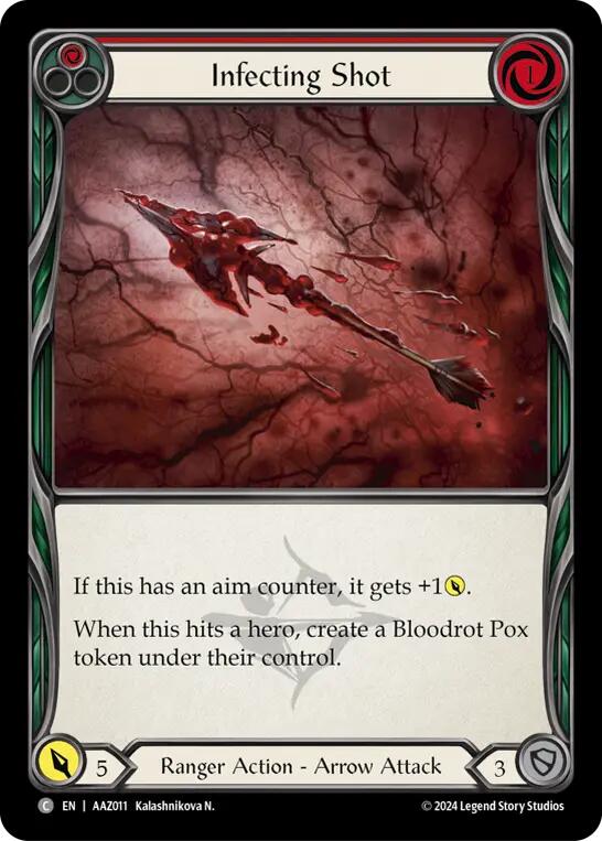 Infecting Shot (Red) [AAZ011] (Armory Deck: Azalea) | Shuffle n Cut Hobbies & Games