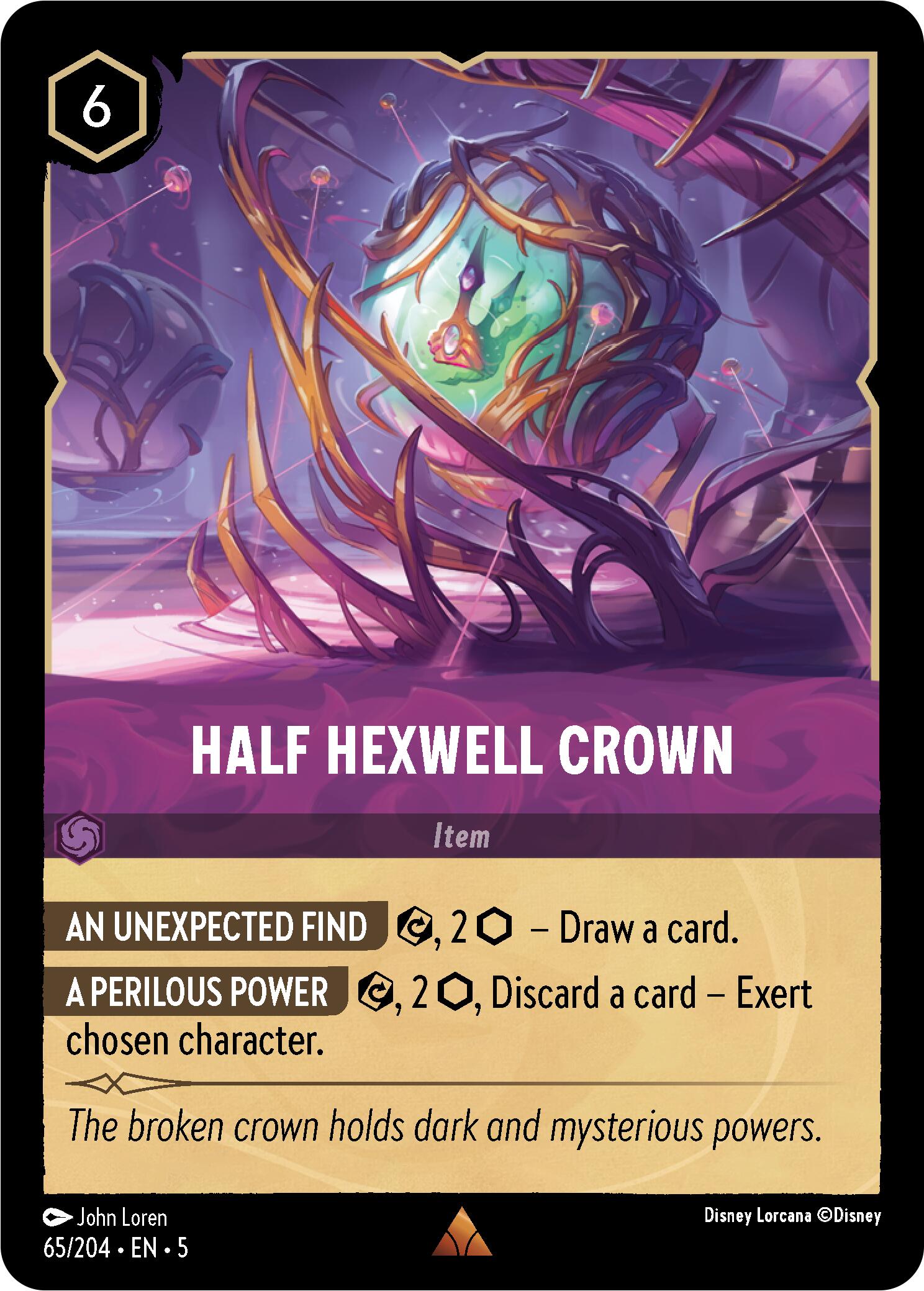 Half Hexwell Crown (65/204) [Shimmering Skies] | Shuffle n Cut Hobbies & Games