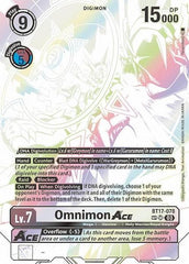 Omnimon ACE [BT17-078] (Textured) [Secret Crisis] | Shuffle n Cut Hobbies & Games