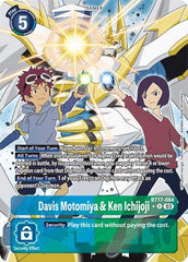 Davis Motomiya & Ken Ichijoji [BT17-084] (Alternate Art) [Secret Crisis] | Shuffle n Cut Hobbies & Games