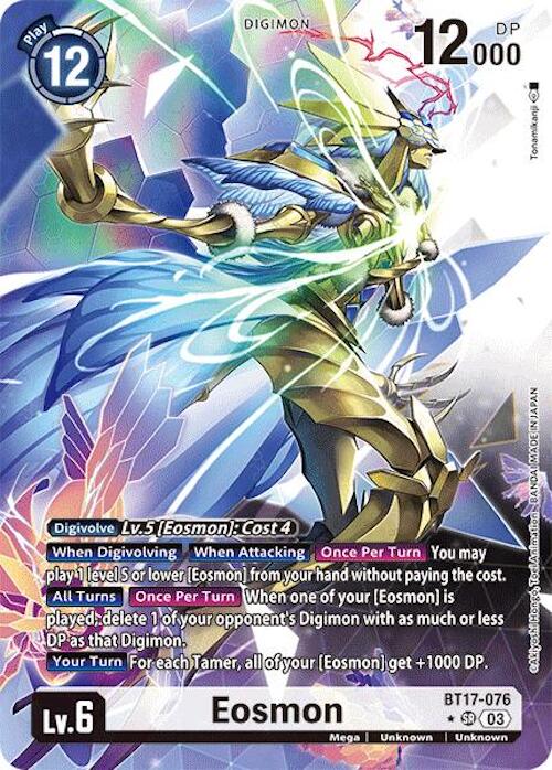 Eosmon [BT17-076] - BT17-076 (Alternate Art) [Secret Crisis] | Shuffle n Cut Hobbies & Games