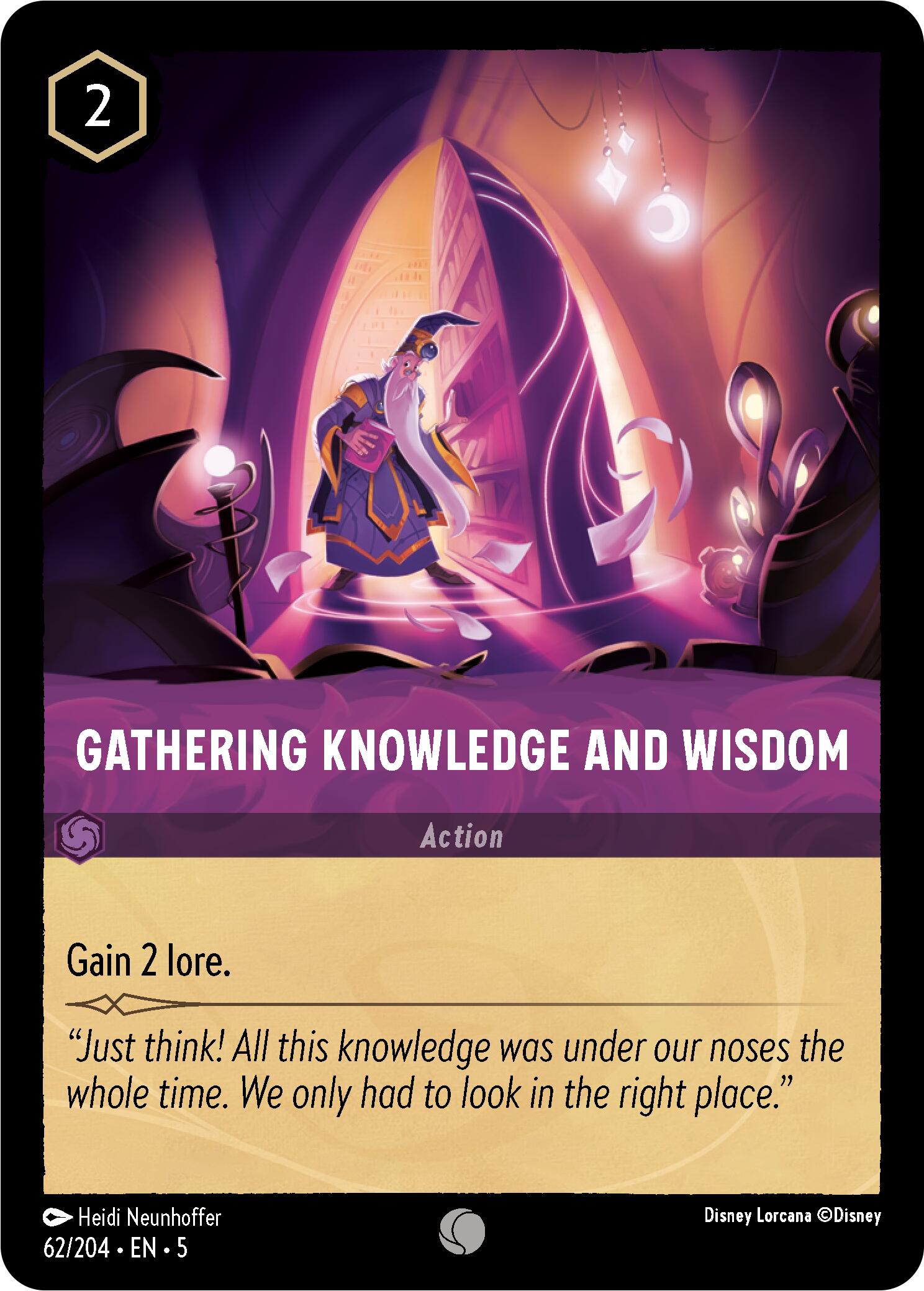 Gathering Knowledge and Wisdom (62/204) [Shimmering Skies] | Shuffle n Cut Hobbies & Games