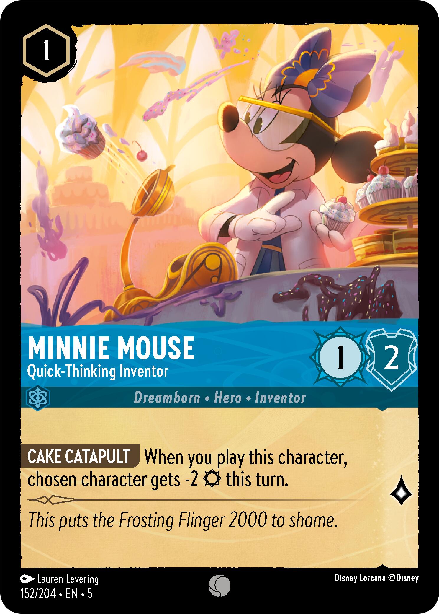 Minnie Mouse - Quick-Thinking Inventor (152/204) [Shimmering Skies] | Shuffle n Cut Hobbies & Games