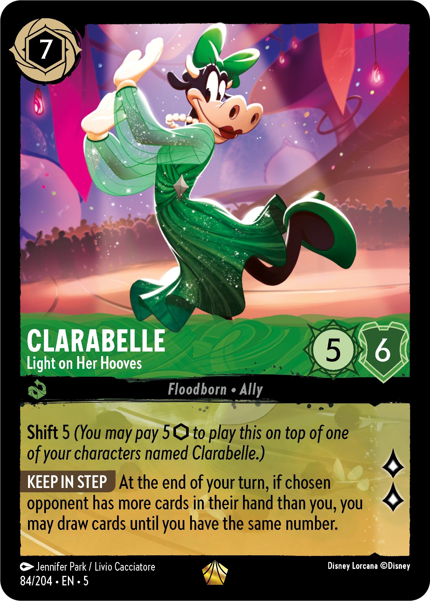 Clarabelle - Light on Her Hooves (84/204) [Shimmering Skies] | Shuffle n Cut Hobbies & Games