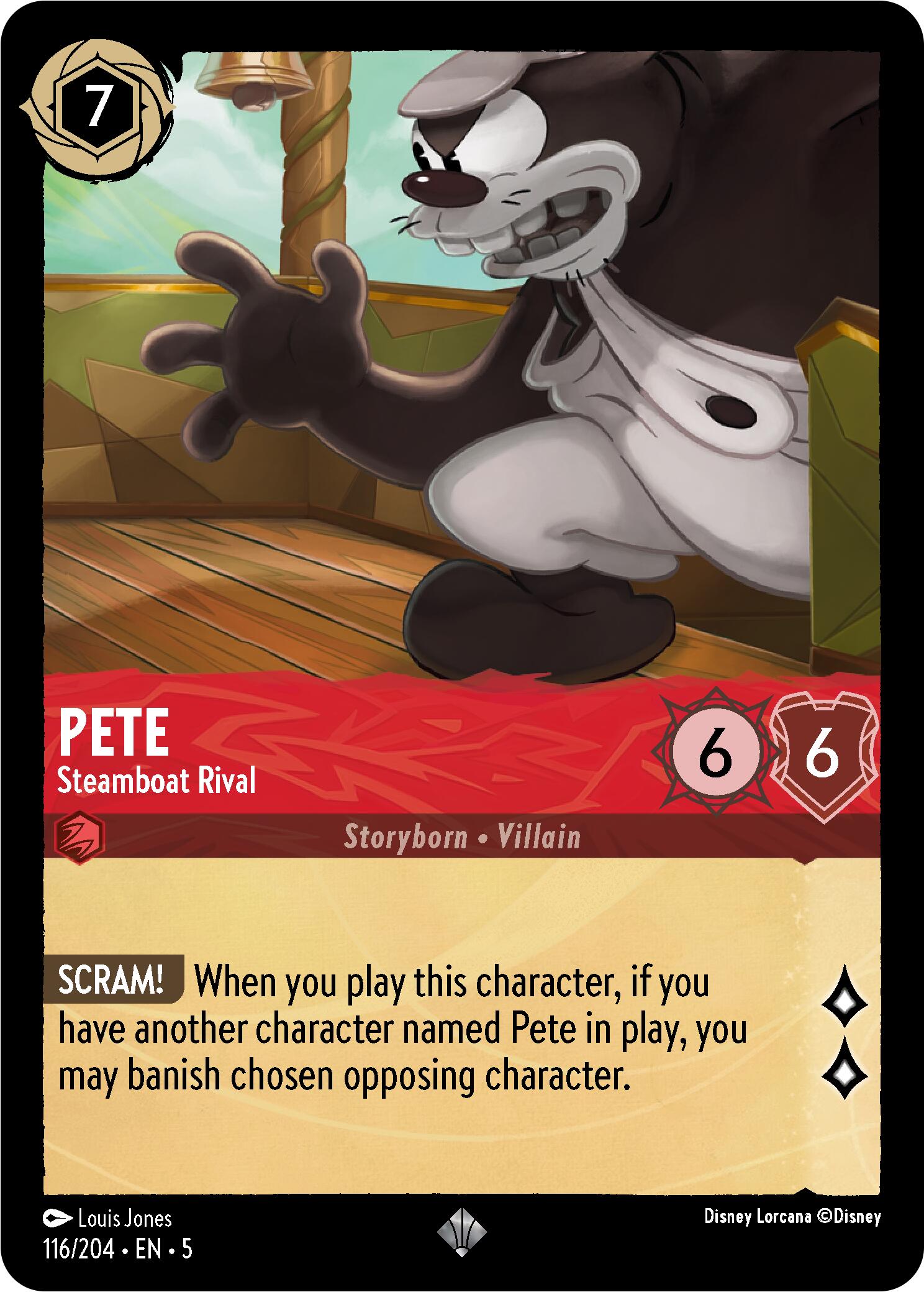 Pete - Steamboat Rival (116/204) [Shimmering Skies] | Shuffle n Cut Hobbies & Games