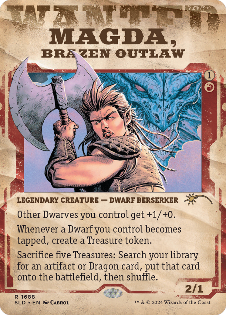 Magda, Brazen Outlaw [Secret Lair Drop Series] | Shuffle n Cut Hobbies & Games