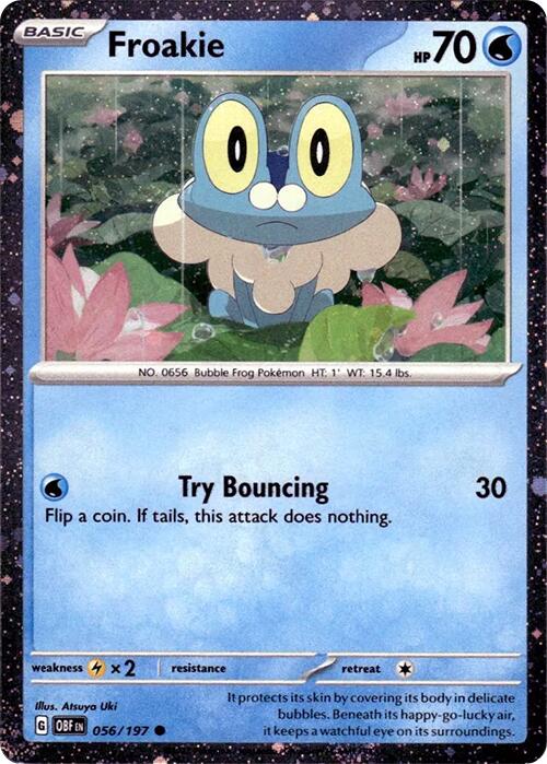 Froakie (056/197) (Cosmos Holo) [Miscellaneous Cards] | Shuffle n Cut Hobbies & Games