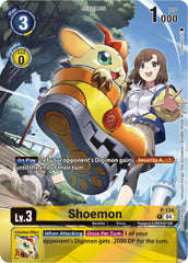 Shoemon [P-134] (Digimon Liberator Promotion) (Textured) [Promotional Cards] | Shuffle n Cut Hobbies & Games