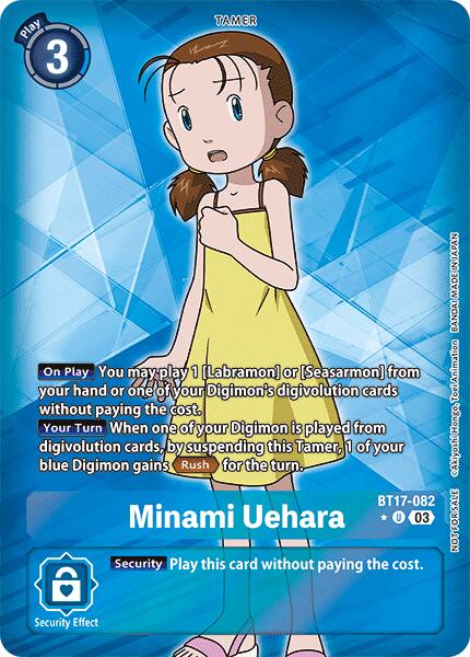 Minami Uehara [BT17-082] (Box Promotion Pack: Secret Crisis) [Secret Crisis] | Shuffle n Cut Hobbies & Games