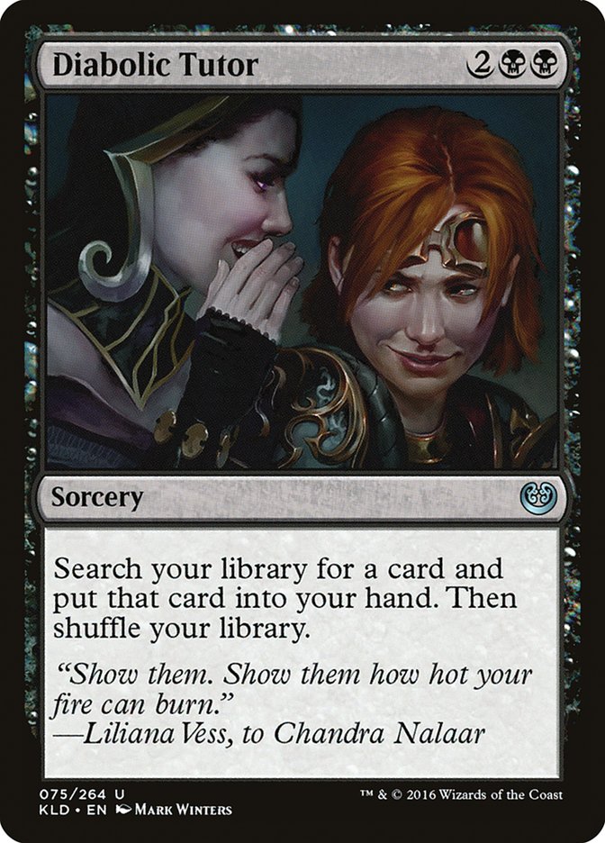 Diabolic Tutor [Kaladesh] | Shuffle n Cut Hobbies & Games