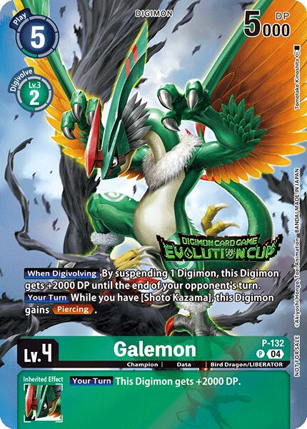 Galemon [P-132] (2024 Evolution Cup) [Promotional Cards] | Shuffle n Cut Hobbies & Games