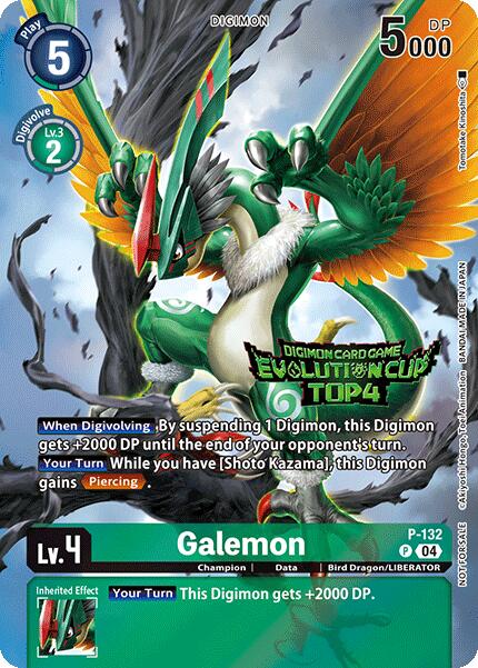 Galemon [P-132] (2024 Evolution Cup Top 4) [Promotional Cards] | Shuffle n Cut Hobbies & Games