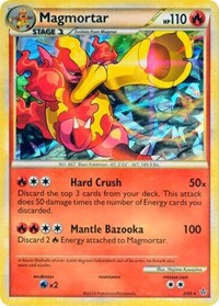 Magmortar (2/95) (Cracked Ice Holo) [HeartGold & SoulSilver: Unleashed] | Shuffle n Cut Hobbies & Games