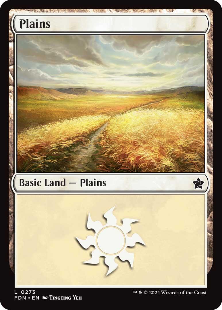 Plains [Foundations] | Shuffle n Cut Hobbies & Games