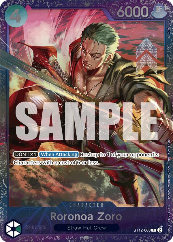 Roronoa Zoro (Treasure Cup 2024) [One Piece Promotion Cards] | Shuffle n Cut Hobbies & Games