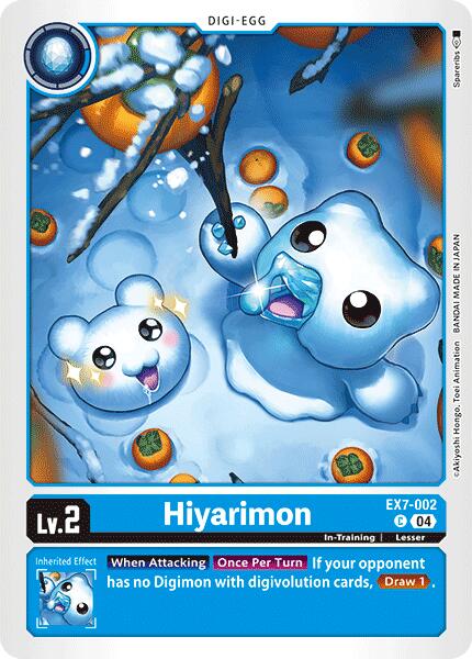 Hiyarimon [EX7-002] [Digimon LIBERATOR] | Shuffle n Cut Hobbies & Games