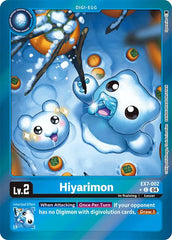 Hiyarimon [EX7-002] (Foil) [Digimon LIBERATOR] | Shuffle n Cut Hobbies & Games