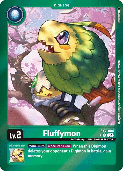 Fluffymon [EX7-004] (Foil) [Digimon LIBERATOR] | Shuffle n Cut Hobbies & Games