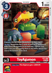 ToyAgumon [EX7-008] - EX7-008 [Digimon LIBERATOR] | Shuffle n Cut Hobbies & Games