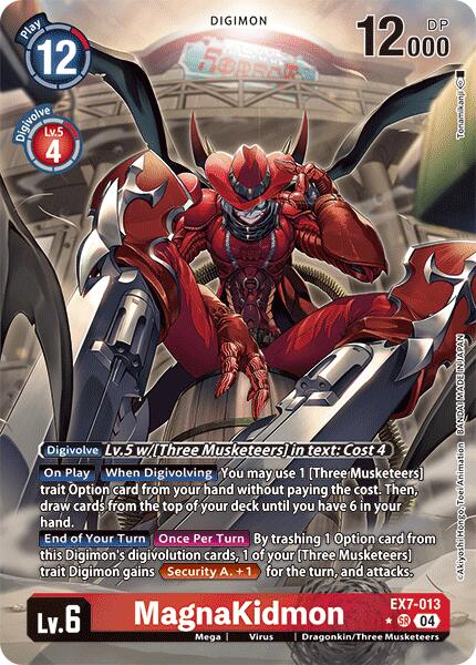 MagnaKidmon [EX7-013] (Alternate Art) [Digimon LIBERATOR] | Shuffle n Cut Hobbies & Games