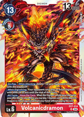 Volcanicdramon [EX7-014] [Digimon LIBERATOR] | Shuffle n Cut Hobbies & Games