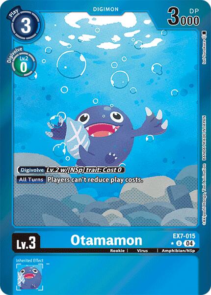 Otamamon [EX7-015] (Foil) [Digimon LIBERATOR] | Shuffle n Cut Hobbies & Games