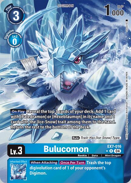 Bulucomon [EX7-016] (Alternate Art) [Digimon LIBERATOR] | Shuffle n Cut Hobbies & Games