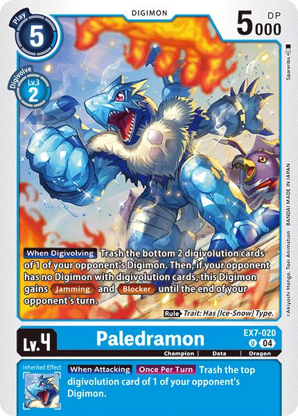 Paledramon [EX7-020] [Digimon LIBERATOR] | Shuffle n Cut Hobbies & Games