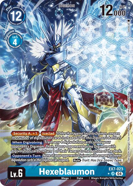 Hexeblaumon [EX7-023] (Alternate Art) [Digimon LIBERATOR] | Shuffle n Cut Hobbies & Games