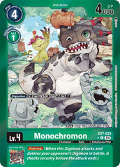 Monochromon [EX7-033] (Foil) [Digimon LIBERATOR] | Shuffle n Cut Hobbies & Games