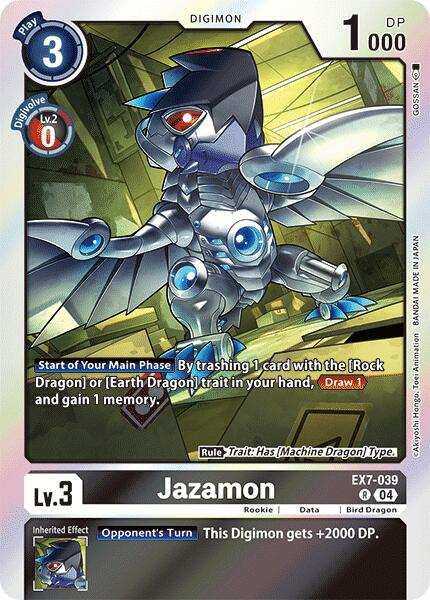 Jazamon [EX7-039] [Digimon LIBERATOR] | Shuffle n Cut Hobbies & Games