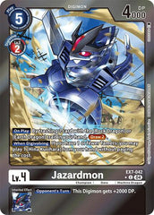 Jazardmon [EX7-042] (Foil) [Digimon LIBERATOR] | Shuffle n Cut Hobbies & Games