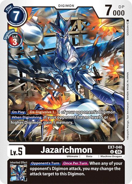 Jazarichmon [EX7-046] [Digimon LIBERATOR] | Shuffle n Cut Hobbies & Games