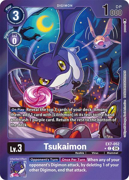 Tsukaimon [EX7-052] (Foil) [Digimon LIBERATOR] | Shuffle n Cut Hobbies & Games