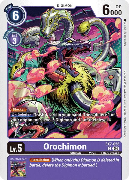 Orochimon [EX7-056] [Digimon LIBERATOR] | Shuffle n Cut Hobbies & Games