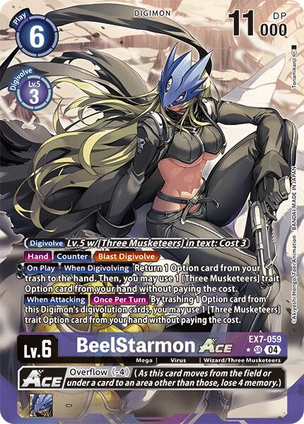 BeelStarmon ACE [EX7-059] (Alternate Art) [Digimon LIBERATOR] | Shuffle n Cut Hobbies & Games