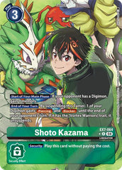 Shoto Kazama [EX7-064] (Alternate Art) [Digimon LIBERATOR] | Shuffle n Cut Hobbies & Games