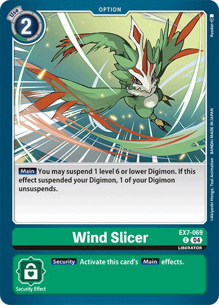 Wind Slicer [EX7-069] [Digimon LIBERATOR] | Shuffle n Cut Hobbies & Games