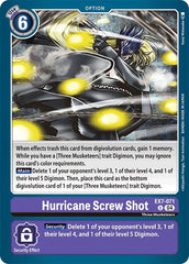 Hurricane Screw Shot [EX7-071] [Digimon LIBERATOR] | Shuffle n Cut Hobbies & Games