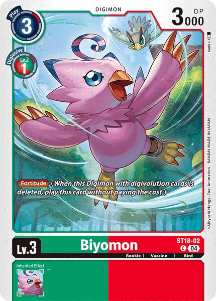 Biyomon [ST18-02] [Starter Deck: Guardian Vortex] | Shuffle n Cut Hobbies & Games