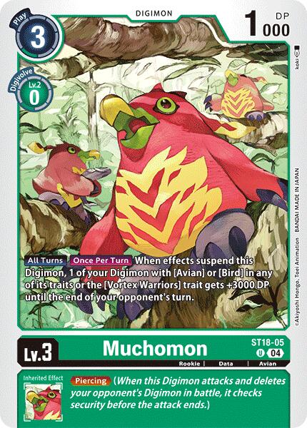 Muchomon [ST18-05] [Starter Deck: Guardian Vortex] | Shuffle n Cut Hobbies & Games