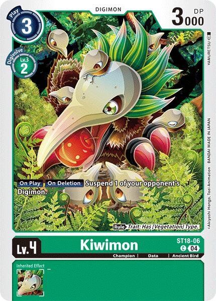 Kiwimon [ST18-06] [Starter Deck: Guardian Vortex] | Shuffle n Cut Hobbies & Games