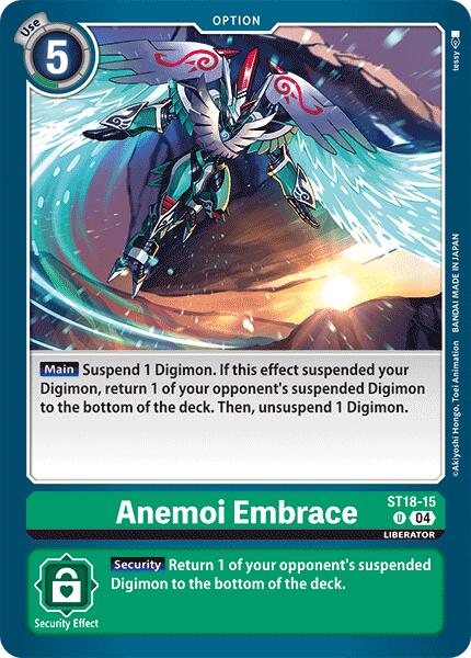 Anemoi Embrace [ST18-15] [Starter Deck: Guardian Vortex] | Shuffle n Cut Hobbies & Games