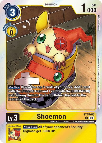 Shoemon [ST19-03] [Starter Deck: Fable Waltz] | Shuffle n Cut Hobbies & Games