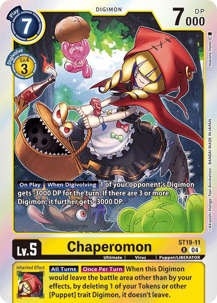 Chaperomon [ST19-11] [Starter Deck: Fable Waltz] | Shuffle n Cut Hobbies & Games