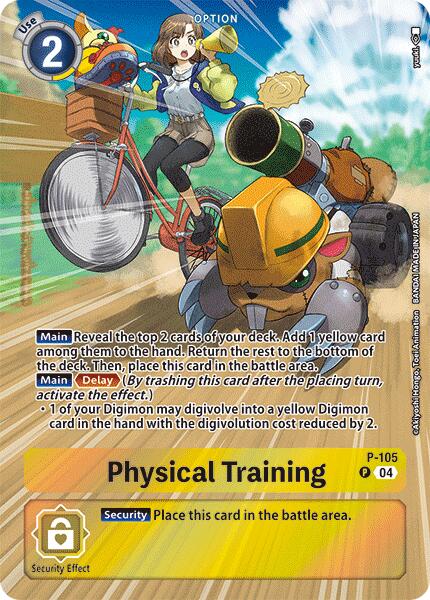 Physical Training [P-105] (Starter Deck 19 Exclusive) [Starter Deck: Fable Waltz Promos] | Shuffle n Cut Hobbies & Games