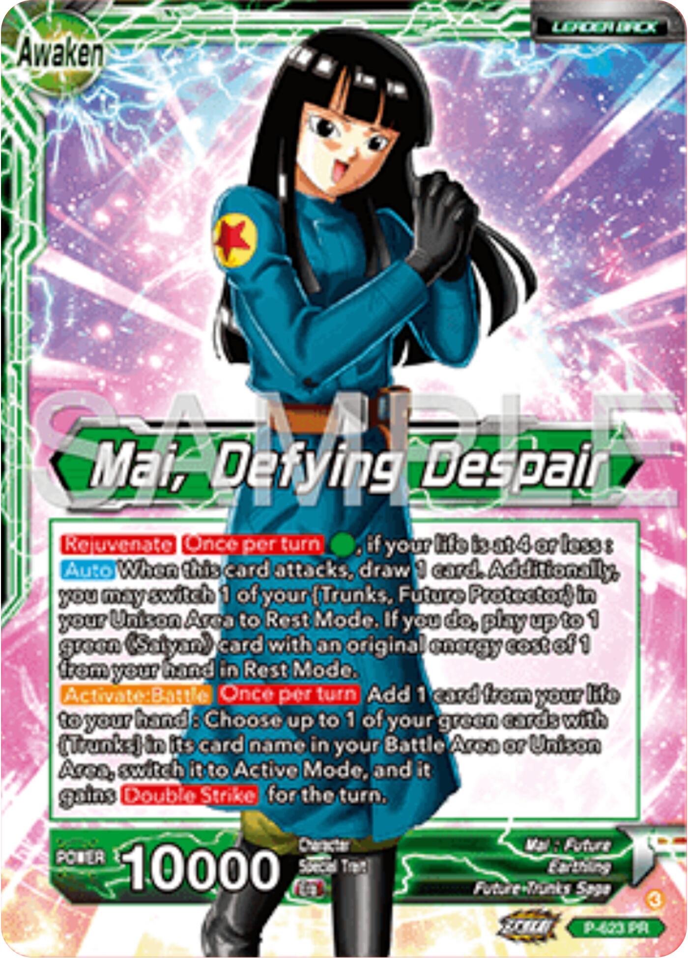 Mai // Mai, Defying Despair (Gold Stamped) (P-623) [Promotion Cards] | Shuffle n Cut Hobbies & Games