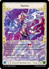 Aurora (Marvel) (Alternate Art) [ROS008] (Rosetta)  Cold Foil | Shuffle n Cut Hobbies & Games